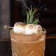 An image of a Bourbon Campfire Cider cocktail!